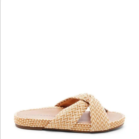 Lucky Brand Yellow Fynna Sandal Size 9 - Picture 5 of 6